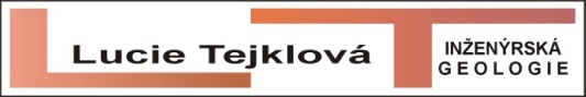 Lucie Tejklová – inženýrská geologie